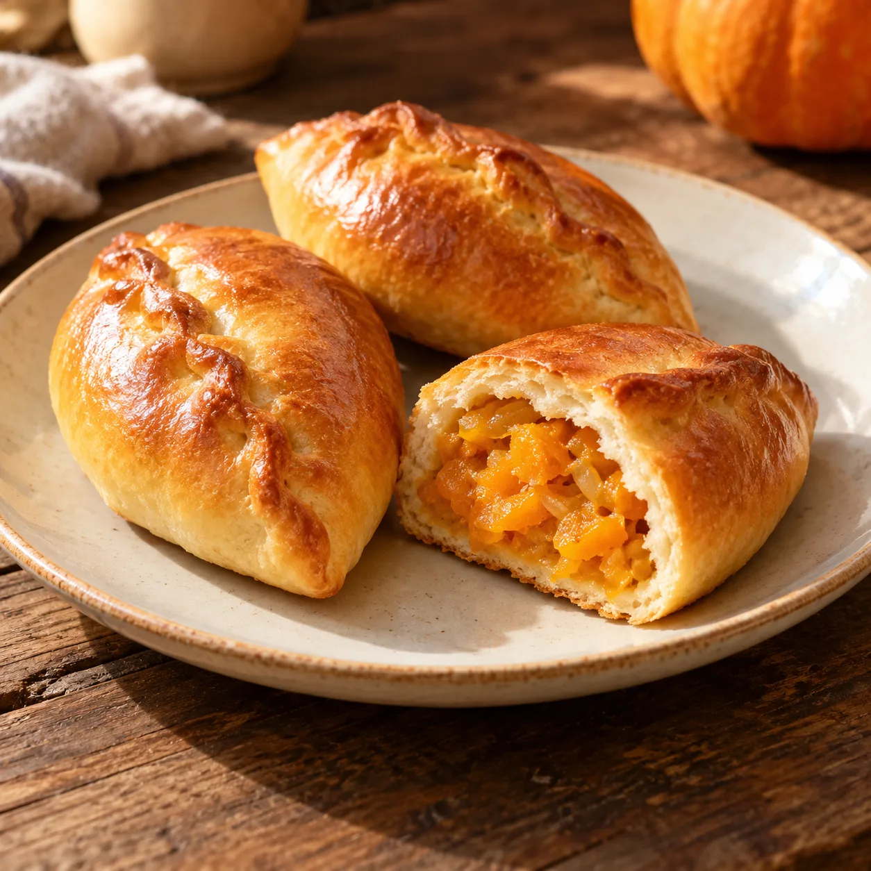 Пирожок с тыквой, вид 1